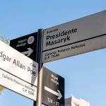 Mexico City street signs