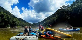 Rafters on Usamacinta River