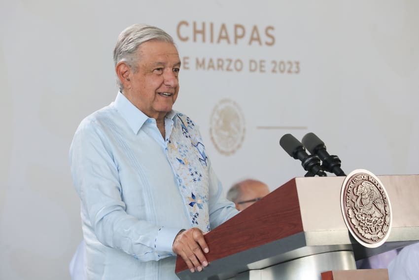 President López Obrador at Monday press conference
