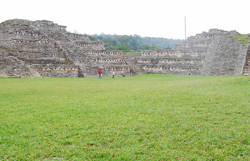 ancient site of Yohualichan, near Cuetzalan, Puebla, Mexico