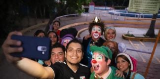 Happy people in Mexico