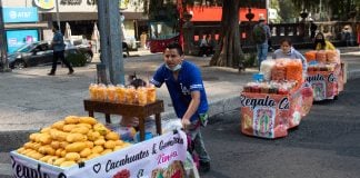 Vendors in Mexico City
