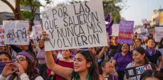 Veracruz International Women's Day march 2023