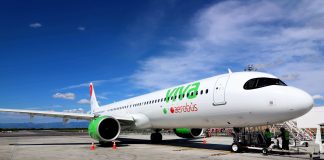 A Viva Aerobus Airbus A321 neo