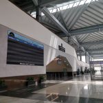 The Felipe Ángeles International Airport in April 2022, shortly after its inauguration.