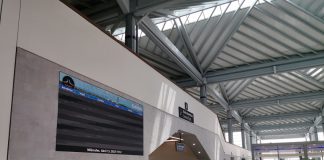 The Felipe Ángeles International Airport in April 2022, shortly after its inauguration.