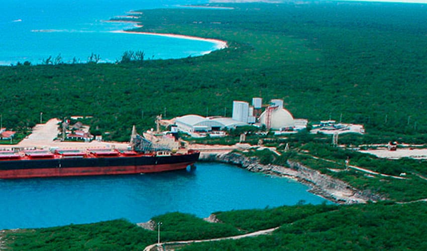 Sac Tun port at Punta Venado, Mexico