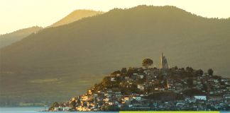 Lake Pátzcuaro in Michoacán