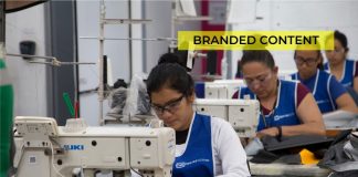 Women working at a factory