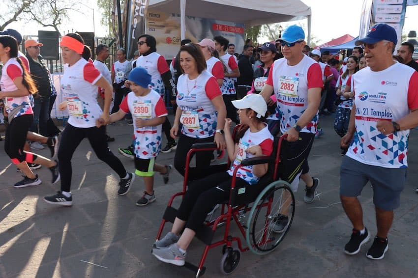Charity half-marathon draws 3,000 runners in San Luis Potosí