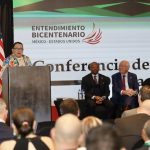 Mexico's Security Minister Rosa Icela Rodriguez at US-Mexico conference on synthetic drugs