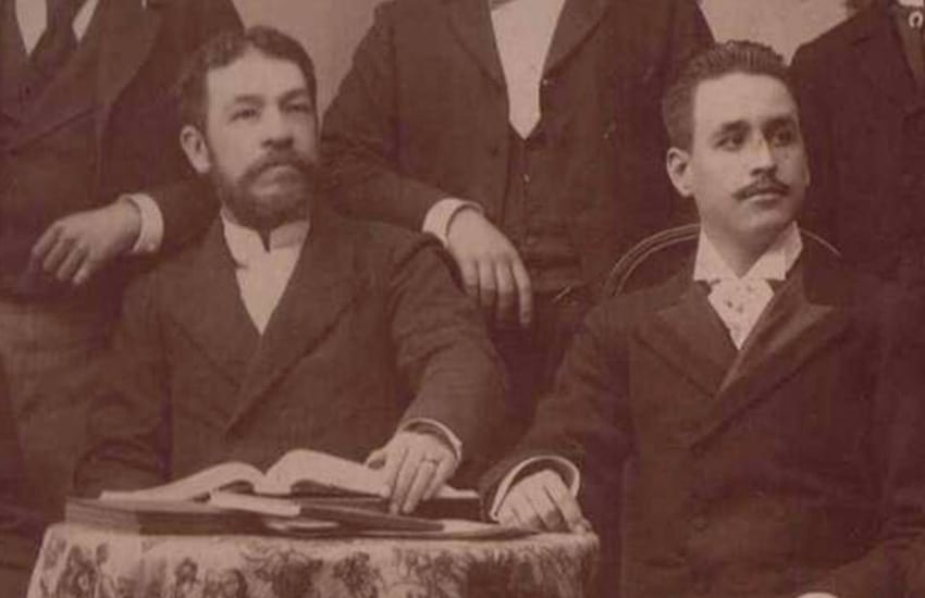Manuel Uruchurtu, right, Jacinto Pallas, left