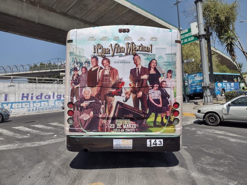 Bus in Mexico City