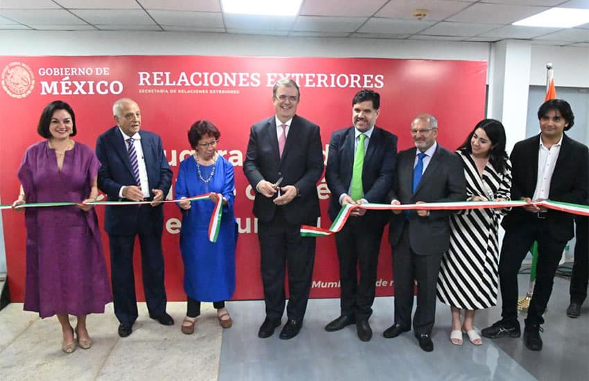 Opening of Mexican consulate in Mumbai, India