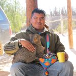 Wixárika land defender and attorney Santos de la Cruz Carrillo in 2010