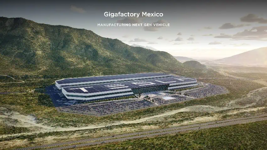 Tesla gigafactory Nuevo León