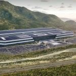 Tesla gigafactory rendering for Nuevo Leon, Mexico