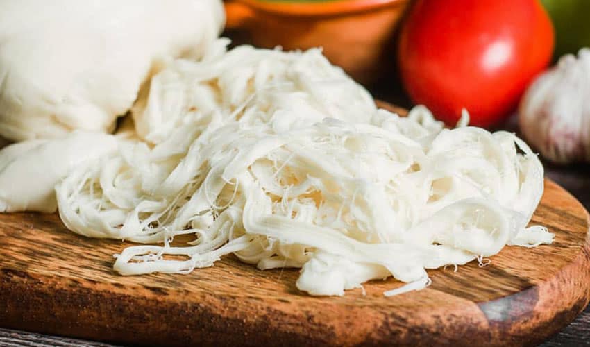 shredded oaxaca cheese