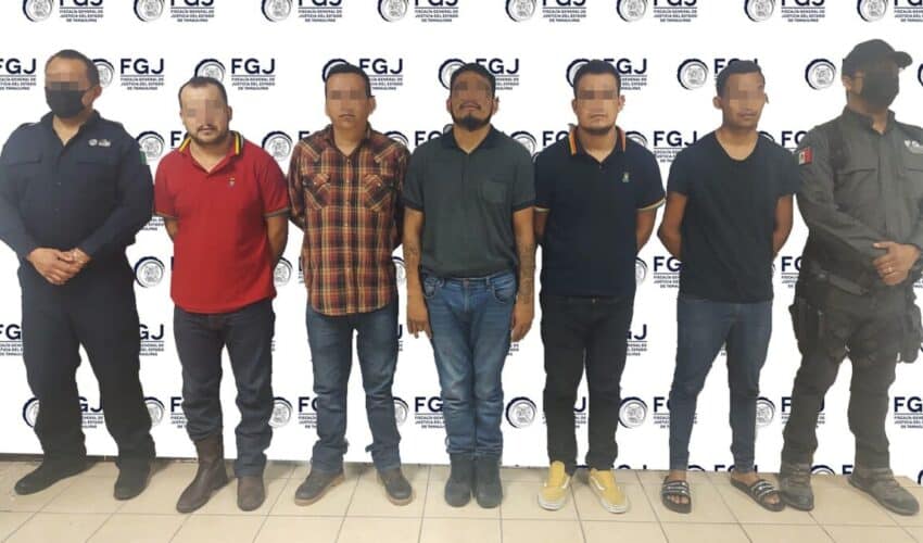 Five suspects in Matamoros kidnapping and homicide case