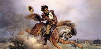 "Joaquín Murieta: The Vaquero," by Charles Christian Nahl.