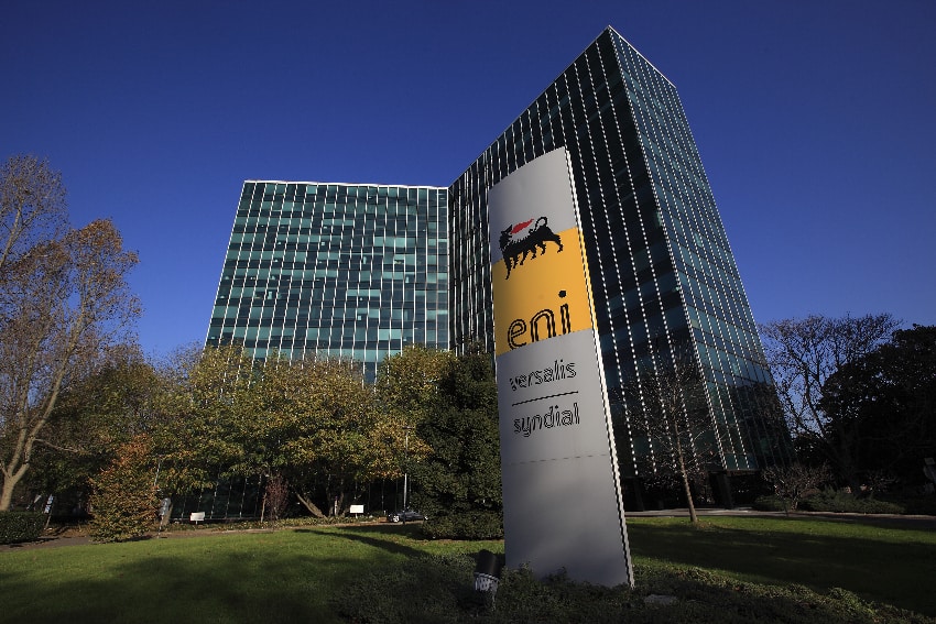 Eni oil company office in Milan