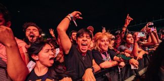 Front row at a previous iteration of Vive Latino.