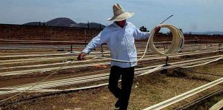 artisan rope making facility in Mexico