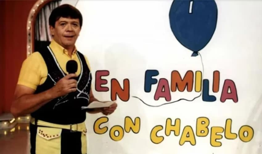 Mexican performer Xavier Lopez Chabelo on his legendary TV show En Familia con Chabelo