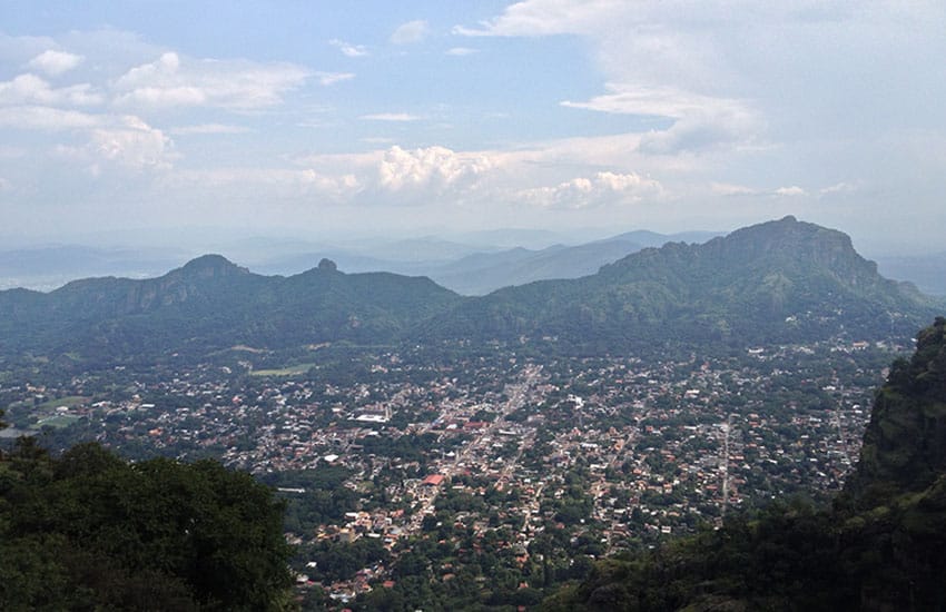 Tepoztlán, Morelos, in Mexico