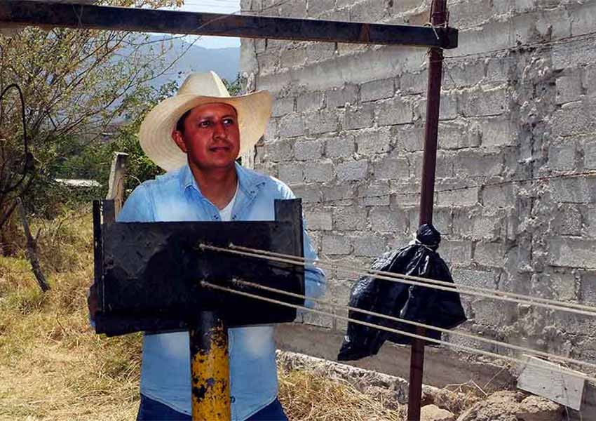 artisan rope making facility in Mexico