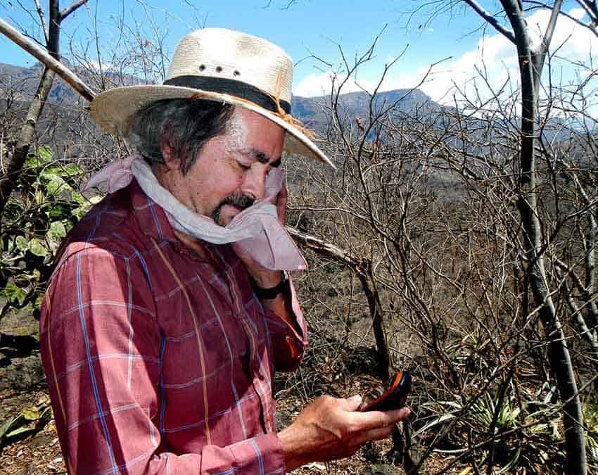 Guadalajara hiker and caver Luis Rojas