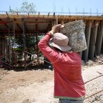 Mexican construction site