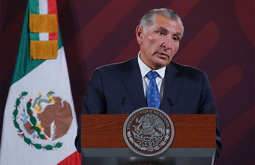 Mexico Interior Minister Adan Augusto Lopez