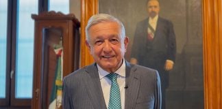 AMLO video from National Palace April 2023