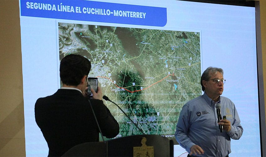 Announcing Cuchillo II dam to service Monterrey, Mexico