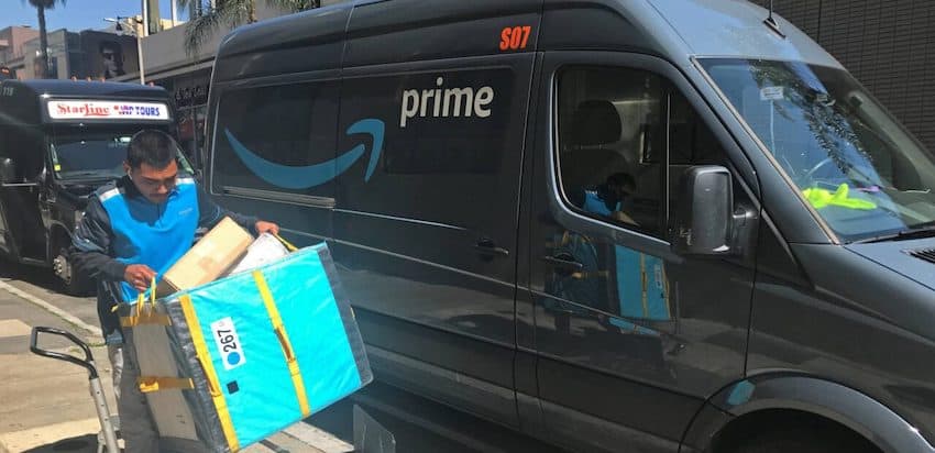 Amazon Prime truck