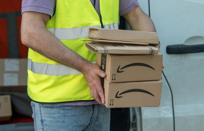 Amazon delivery person