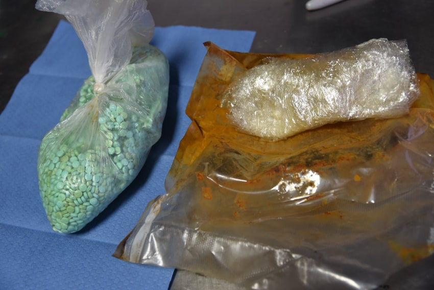 Fentanyl and heroin seized by border patrol