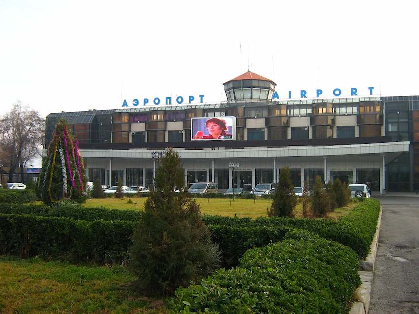 Dushanbe Airport in Tajikistan