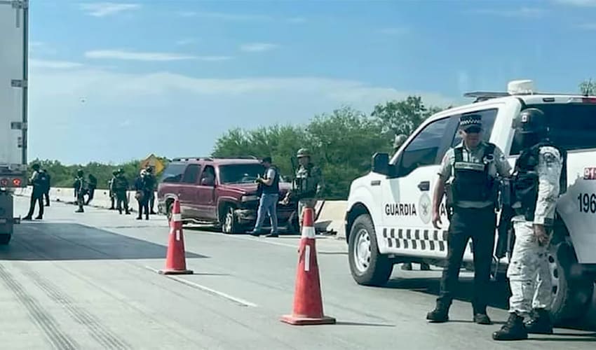 National Guard in Nuevo Laredo at scene of deadly shooting