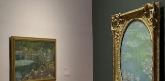 Monet's Water Lilies on display at MUNAL