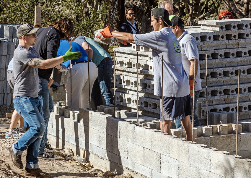 Building a house