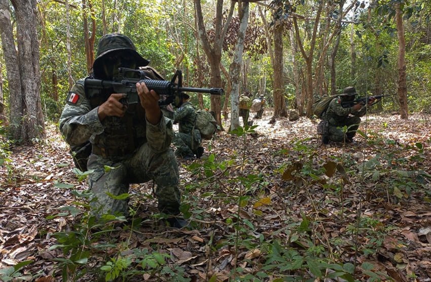 Mexican soldiers