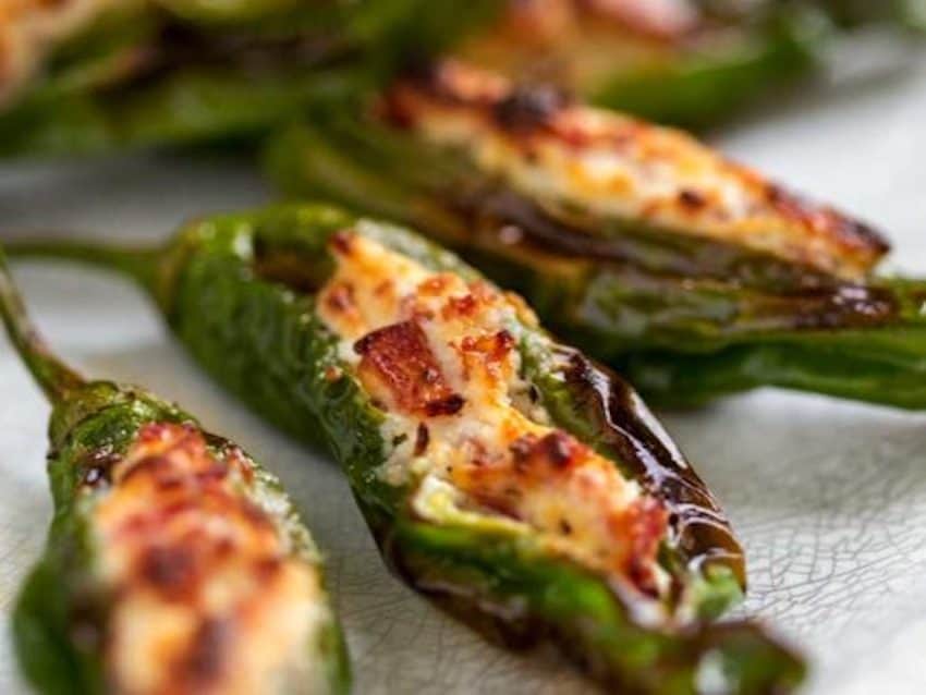 Stuffed Padrón Peppers