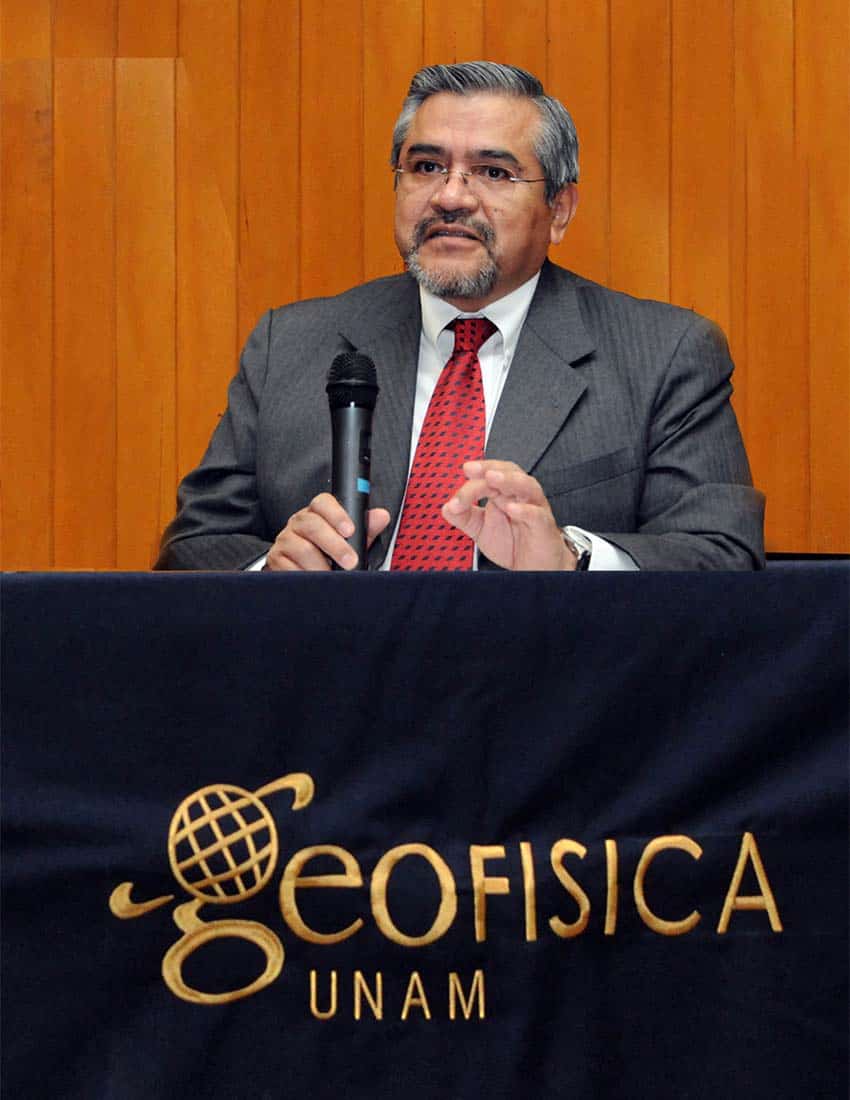 Dr. Hugo Delgado Granados of the National Autonomous University of Mexico