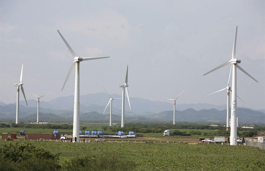 La Venta III wind farm in Oaxaca, Mexico