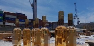 Bottles of liquid methamphetamine