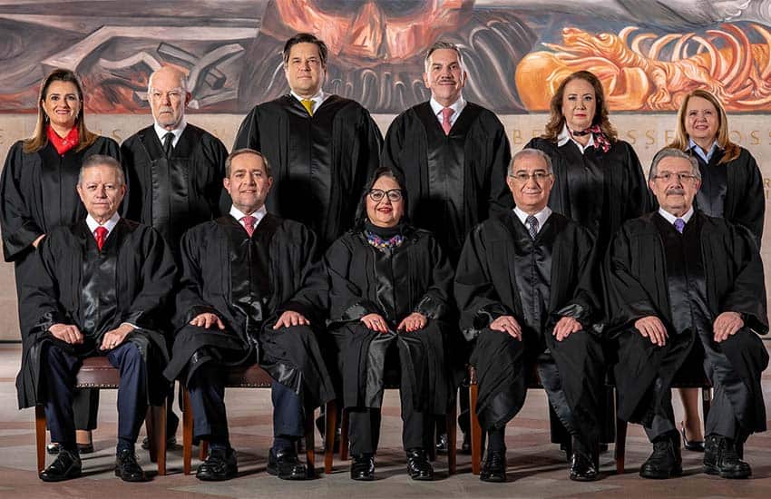 Mexican Supreme Court members