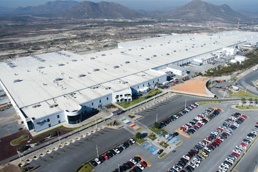 Industrial park in Saltillo, Coahuila
