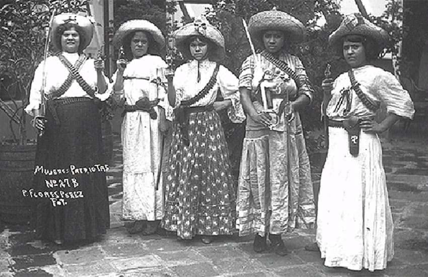 Women soliders of the Mexican Revolution